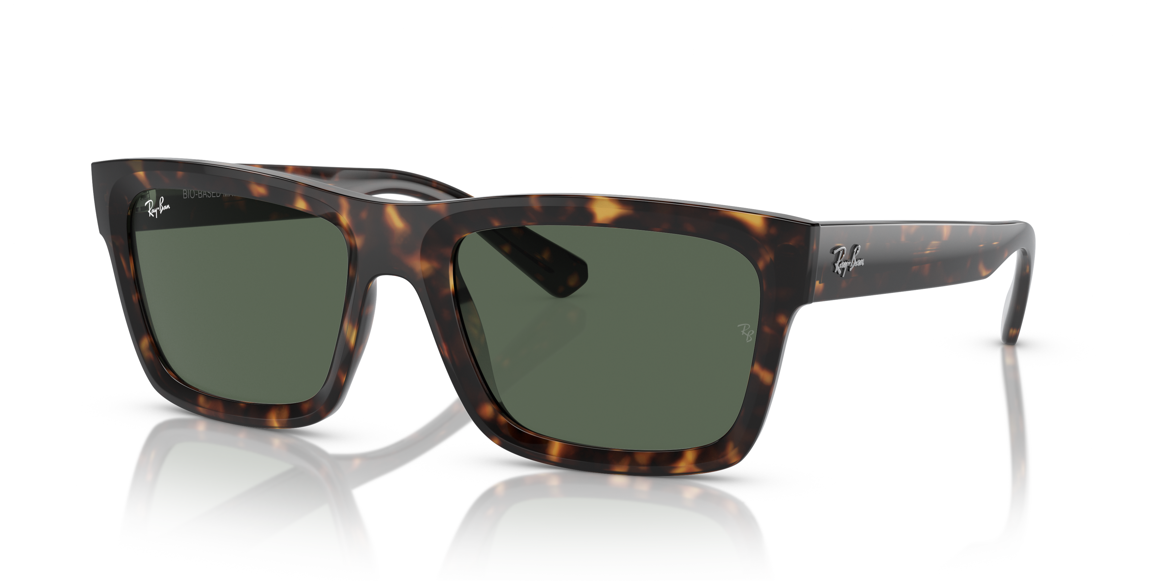 RB4396 Havana KunststofSunglass Frames van B24, Hoekweergave