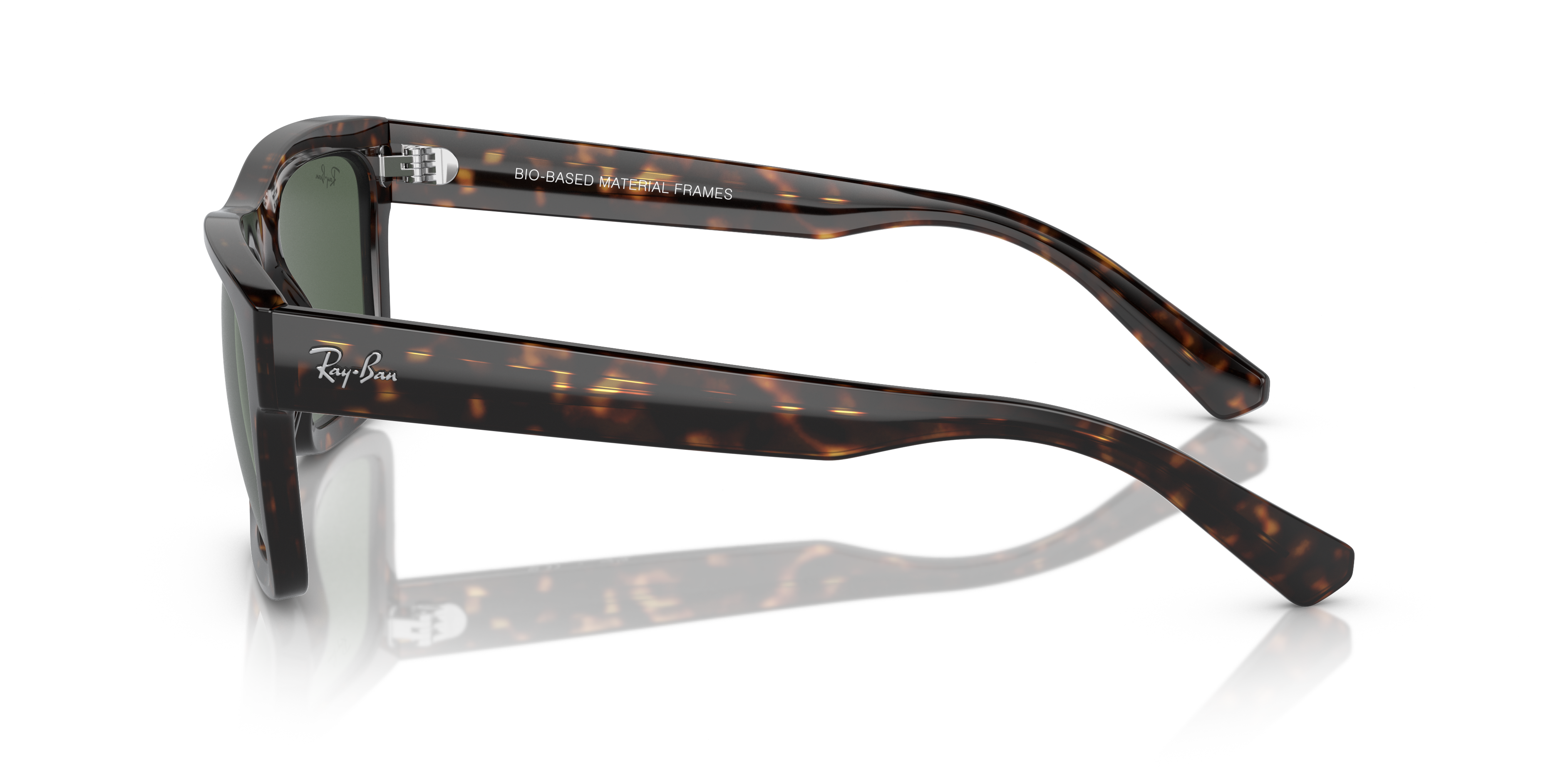 RB4396 Havana KunststofSunglass Frames van B24, Zijaanzicht