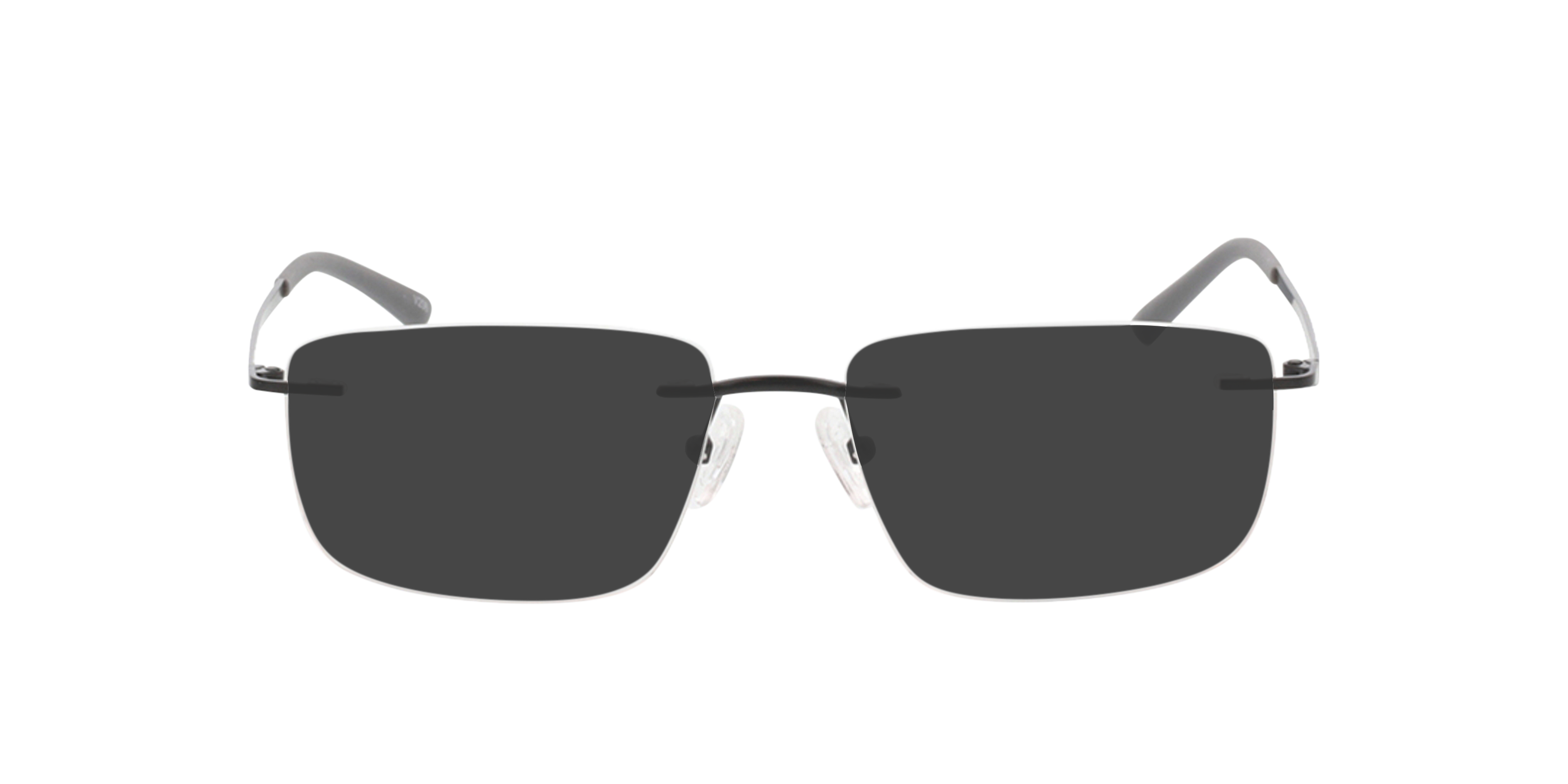 Livius Matzwart MetaalEyeglass Frames van B24, met getinte lenzen