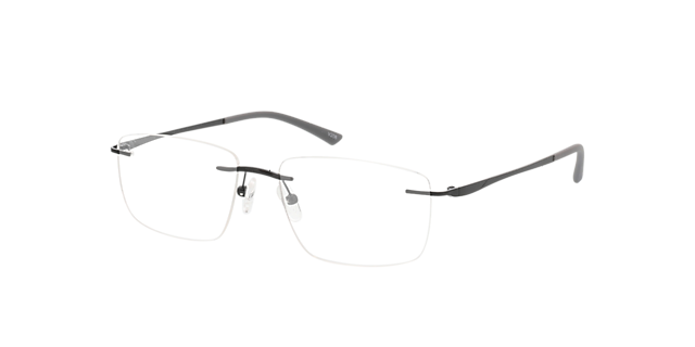 Livius Matzwart MetaalEyeglass Frames van B24, Hoekweergave