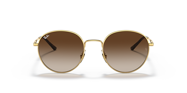 RB3681 Arista Gold MetallSunglass Frames von B24, Vorderansicht