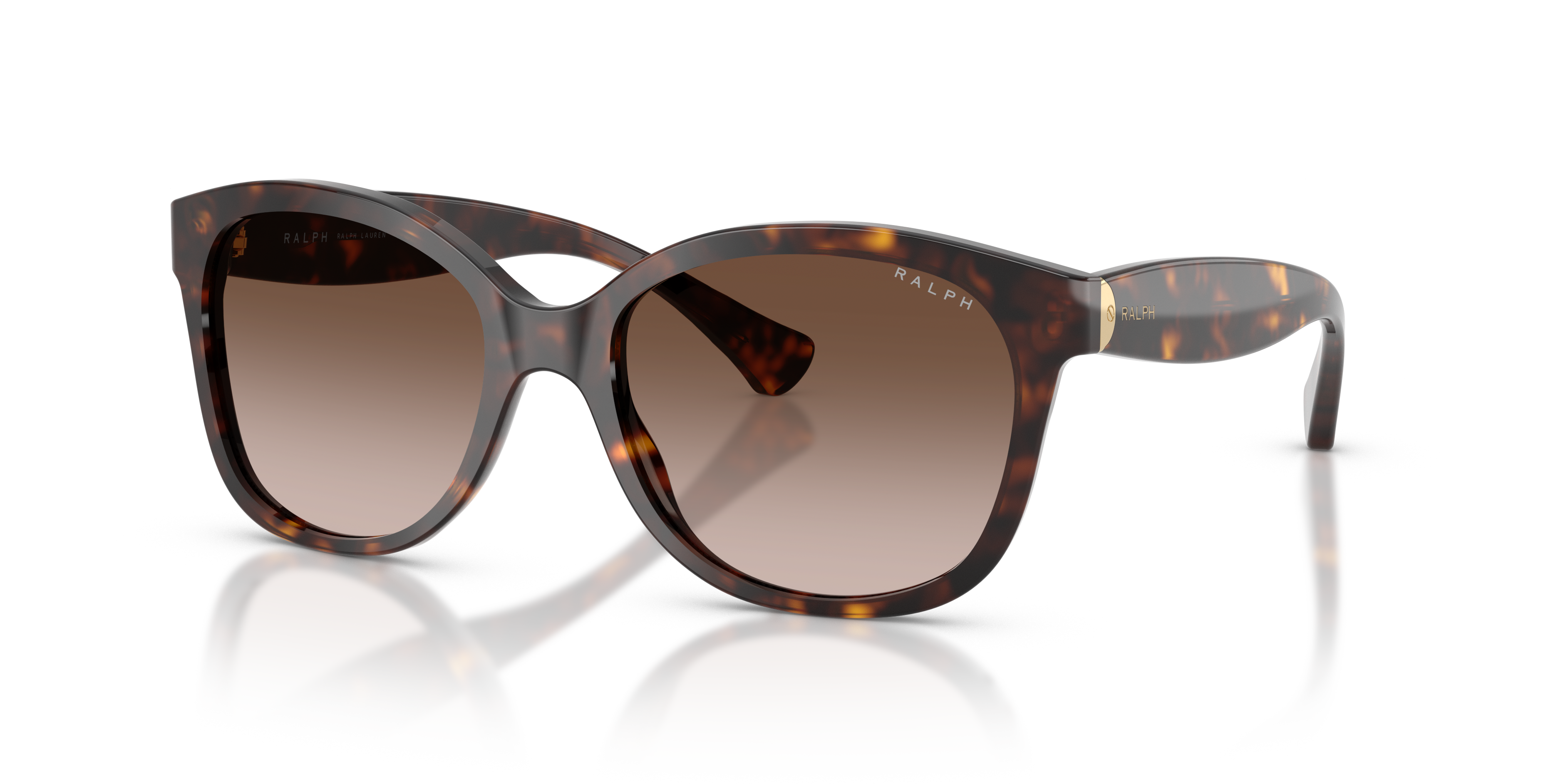RA5191 Donker Havana AcetaatSunglass Frames van B24, Hoekweergave
