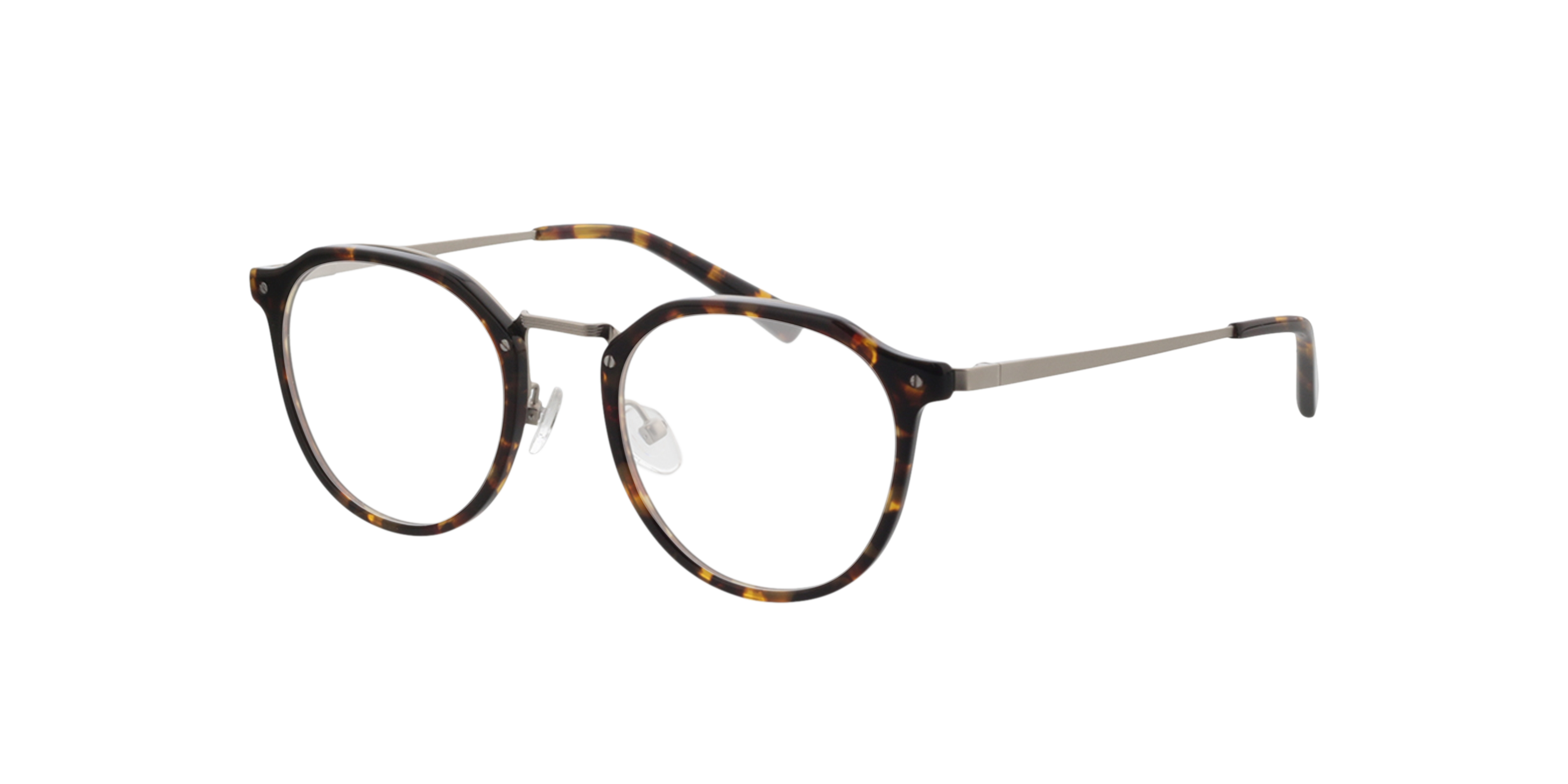 Juno Havana AcetatEyeglass Frames von B24, Dreiviertelansicht