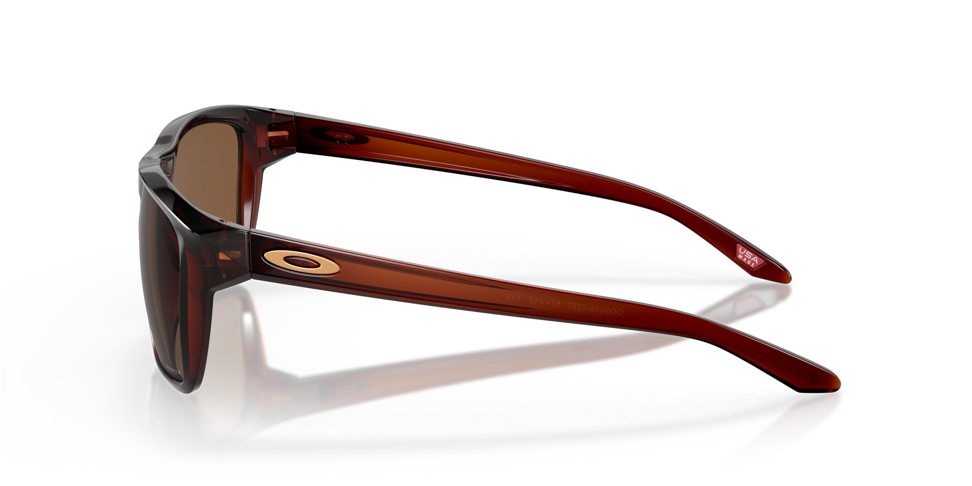 Sylas Gepolijst limonade KunststofSunglass Frames van B24, Zijaanzicht