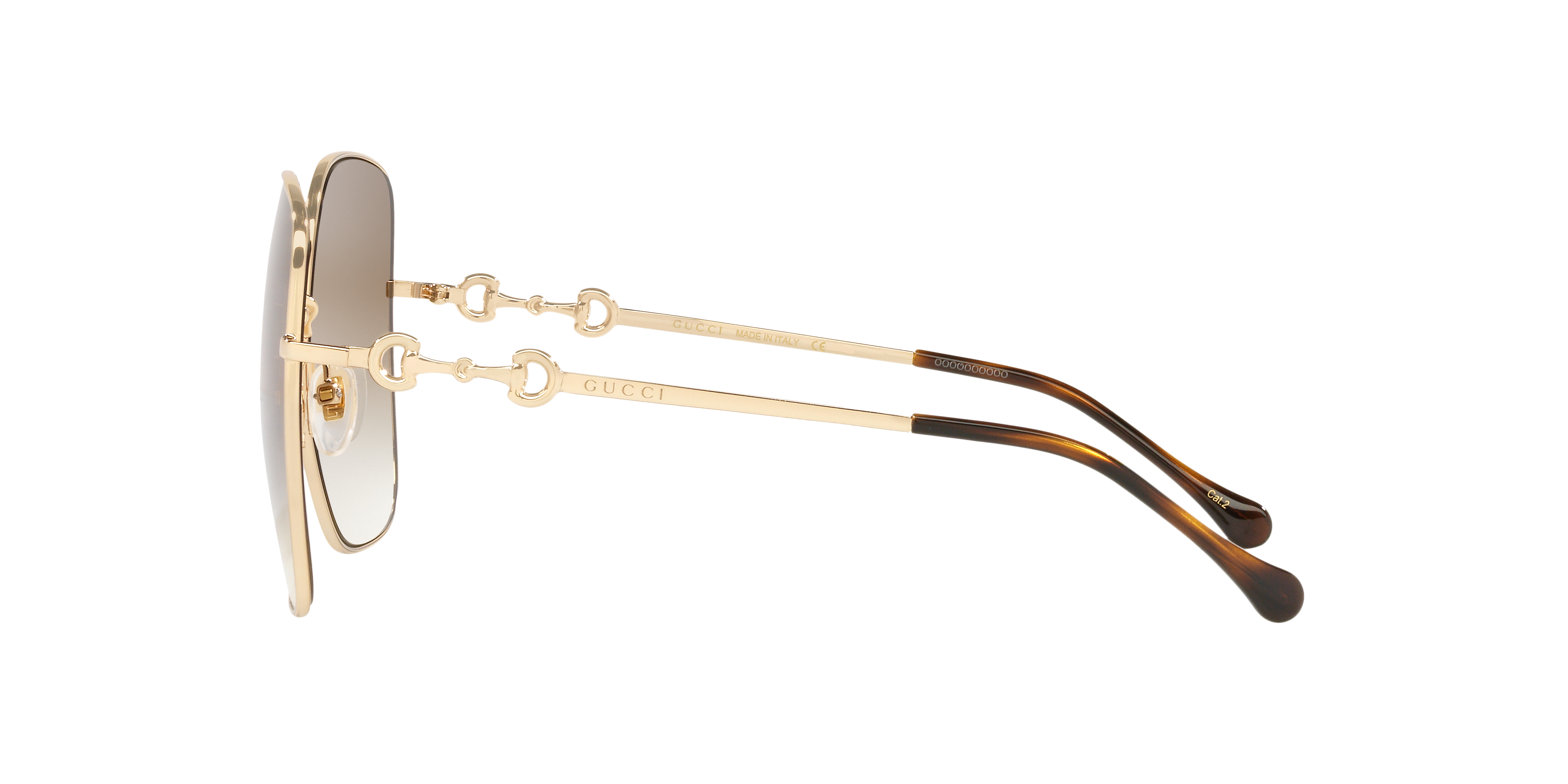 GG0879S Gold MetallSunglass Frames von B24, Seitenansicht