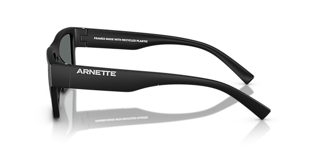 AN4344 Matt Schwarz KunststoffSunglass Frames von B24, Seitenansicht