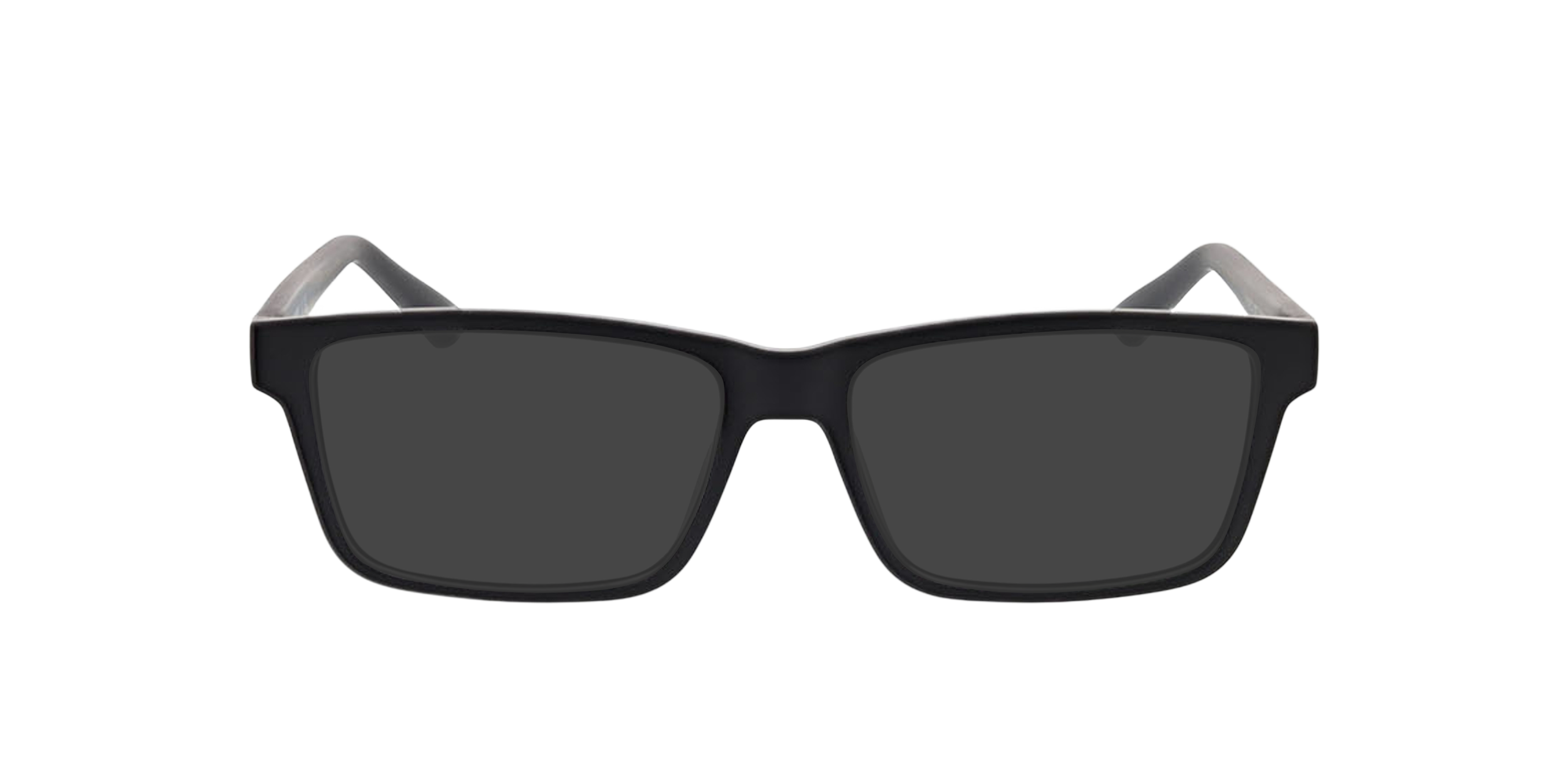 PU0471O Zwartmat KunststofEyeglass Frames van B24, met getinte lenzen