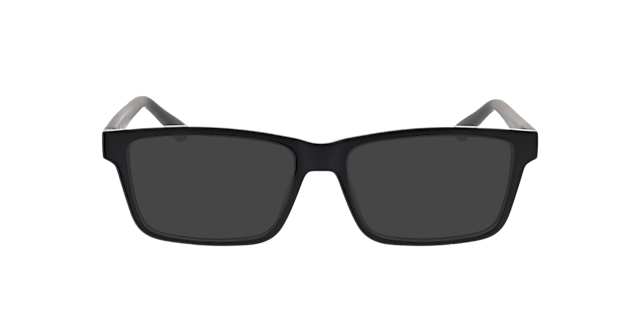 PU0471O Zwartmat KunststofEyeglass Frames van B24, met getinte lenzen