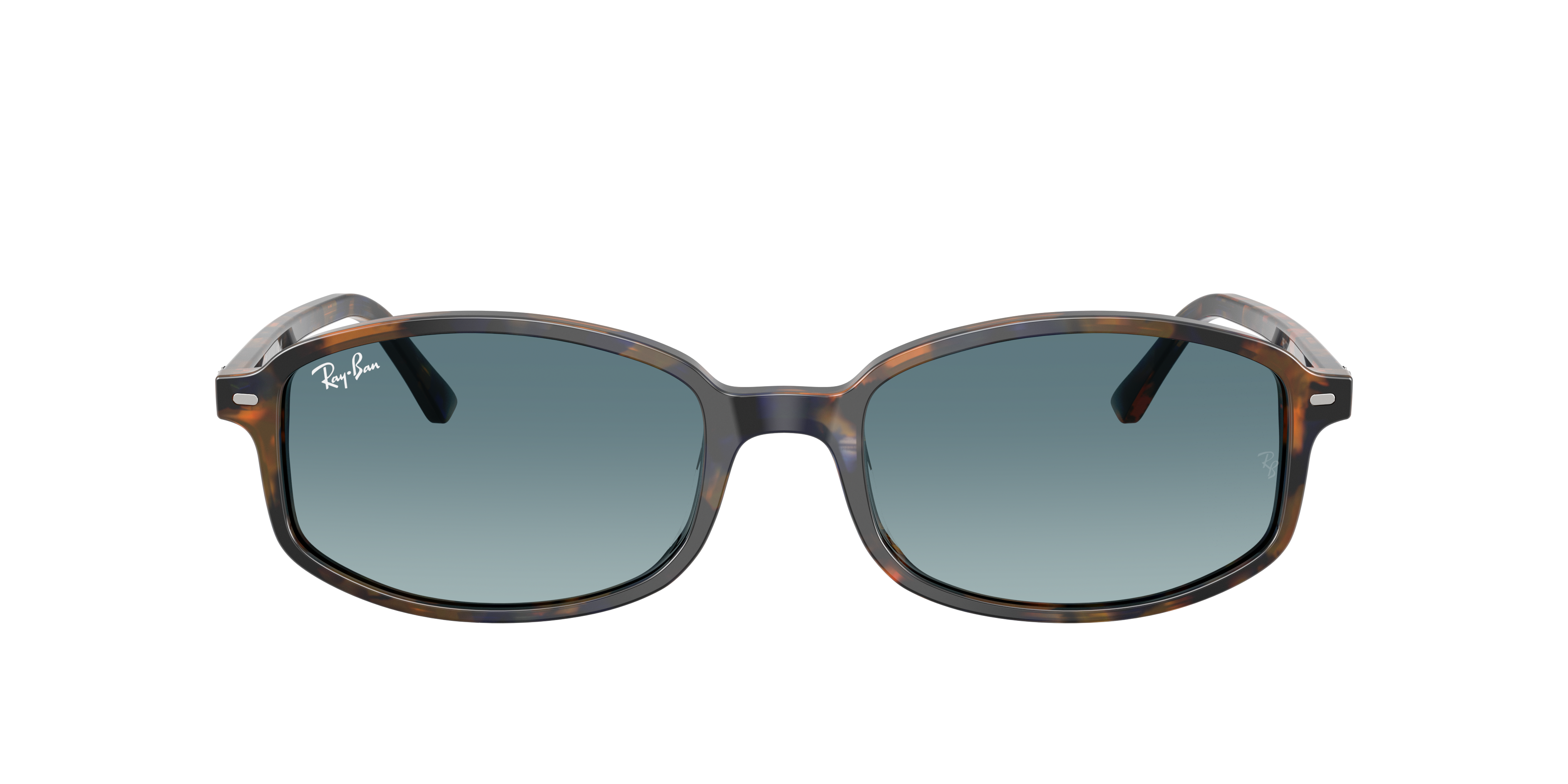 RB2232 Gelb & Blau Havana AcetatSunglass Frames von B24, mit getönten Gläsern