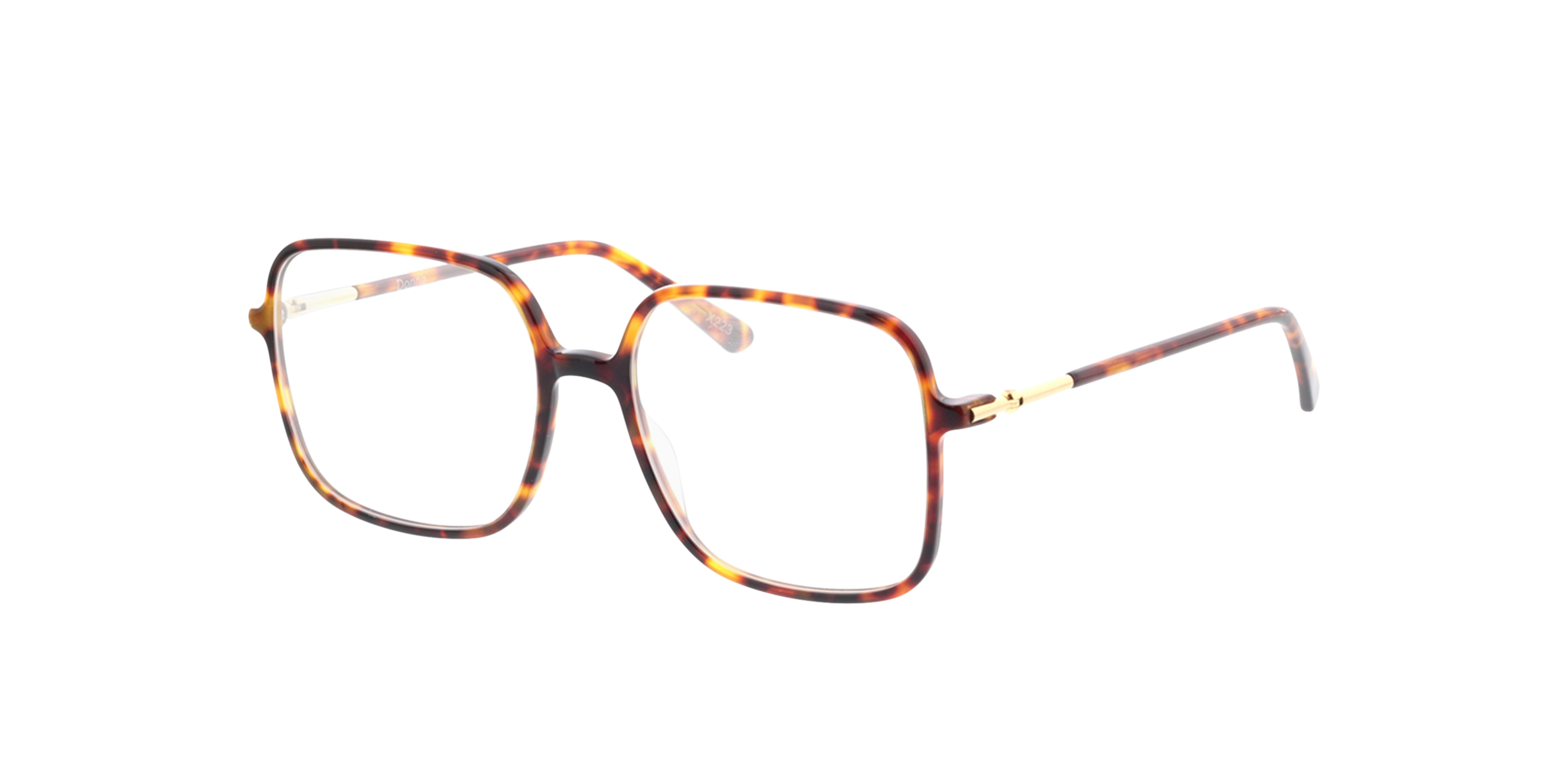 Donna Havana AcetaatEyeglass Frames van B24, Hoekweergave