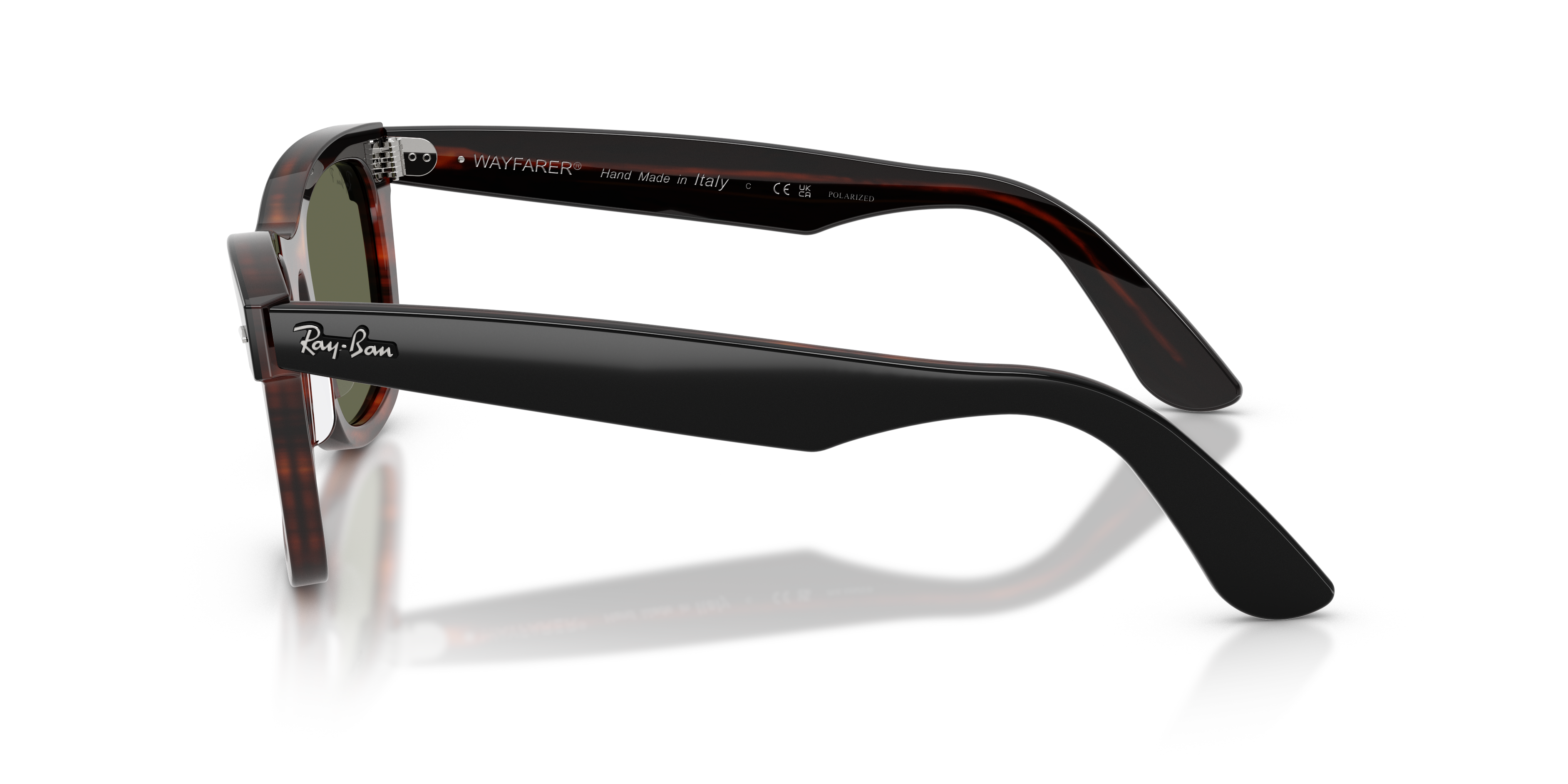 RB2240 Black On Havana AcetatSunglass Frames von B24, Seitenansicht