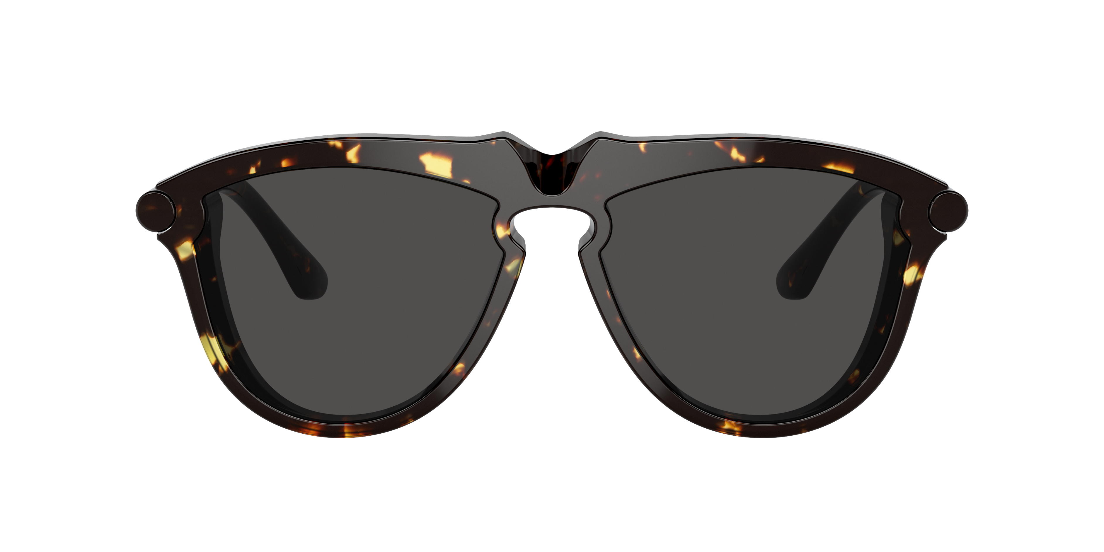 BE4417U Donker Havana AcetaatSunglass Frames van B24, met getinte lenzen