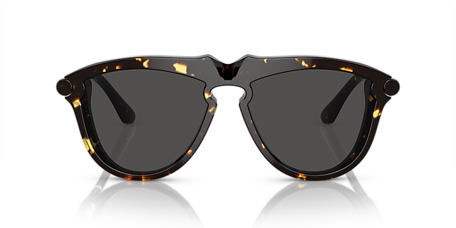 BE4417U Donker Havana AcetaatSunglass Frames van B24, Vooraanzicht