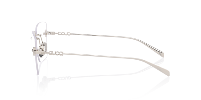 GG1938O Zilver MetaalEyeglass Frames van B24, Zijaanzicht