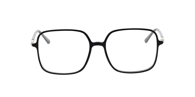 Donna Zwart AcetaatEyeglass Frames van B24, Vooraanzicht