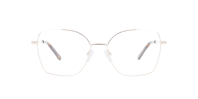 Lotte Rose Gold Metal MetaalEyeglass Frames van B24, Vooraanzicht