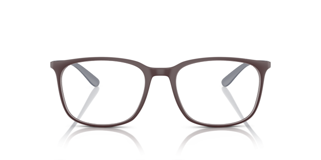 RB7199 Matte Dark Violet KunststoffEyeglass Frames von B24, Vorderansicht