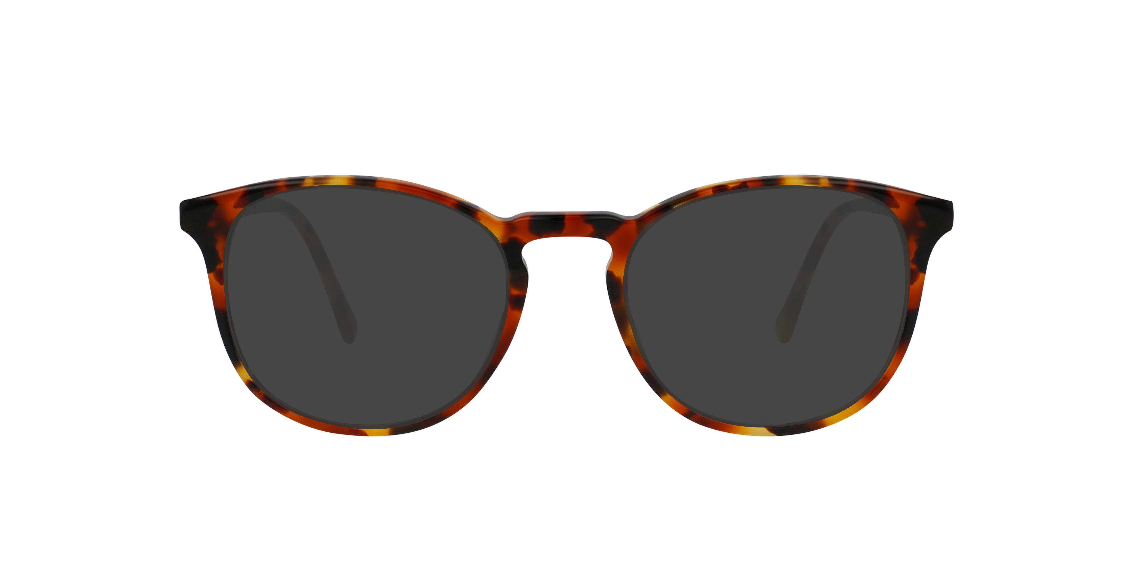 Neil Chestnut Tortoise AcetaatEyeglass Frames van B24, met getinte lenzen