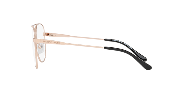 MK3019 Roségoud MetaalEyeglass Frames van B24, Zijaanzicht