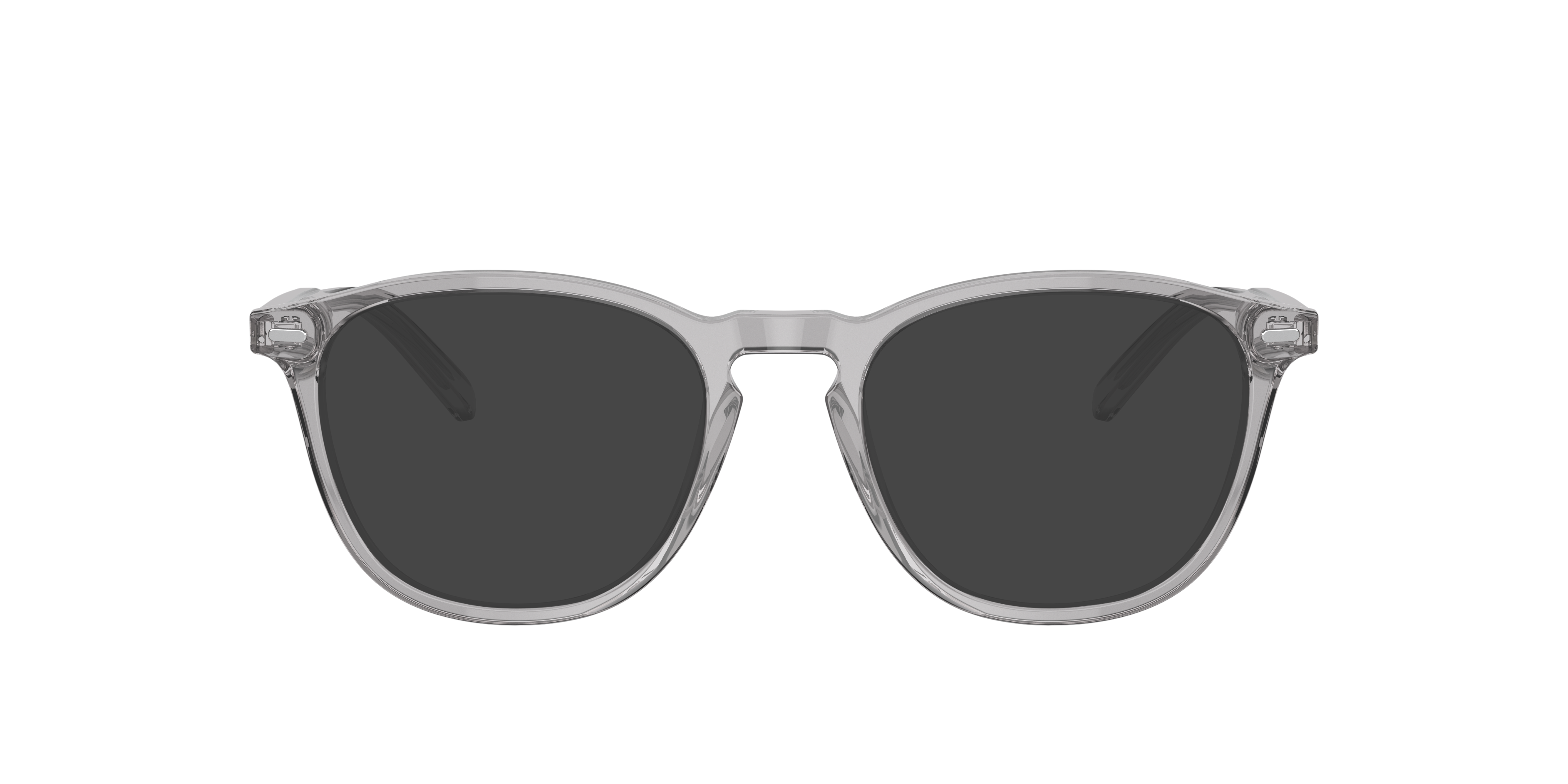 PH2247 Glanzend transparant grijs AcetaatEyeglass Frames van B24, met getinte lenzen