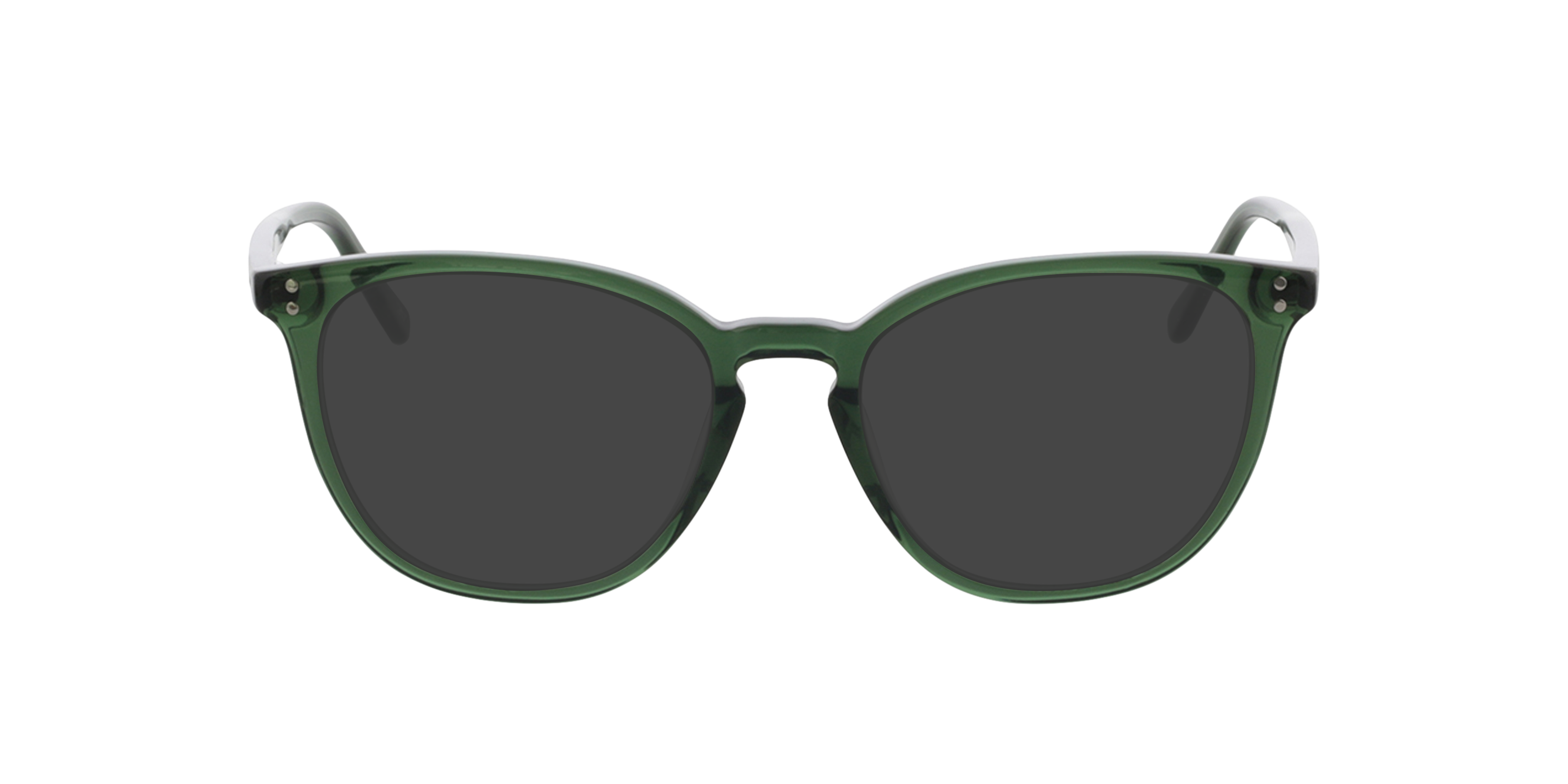 Nate Crystal Olive Green AcetatEyeglass Frames von B24, mit getönten Gläsern
