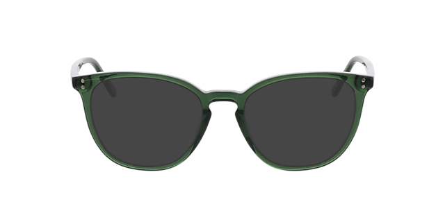 Nate Crystal Olive Green AcetaatEyeglass Frames van B24, met getinte lenzen