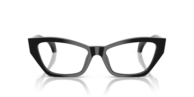 VE3373U Schwarz AcetatEyeglass Frames von B24, Vorderansicht