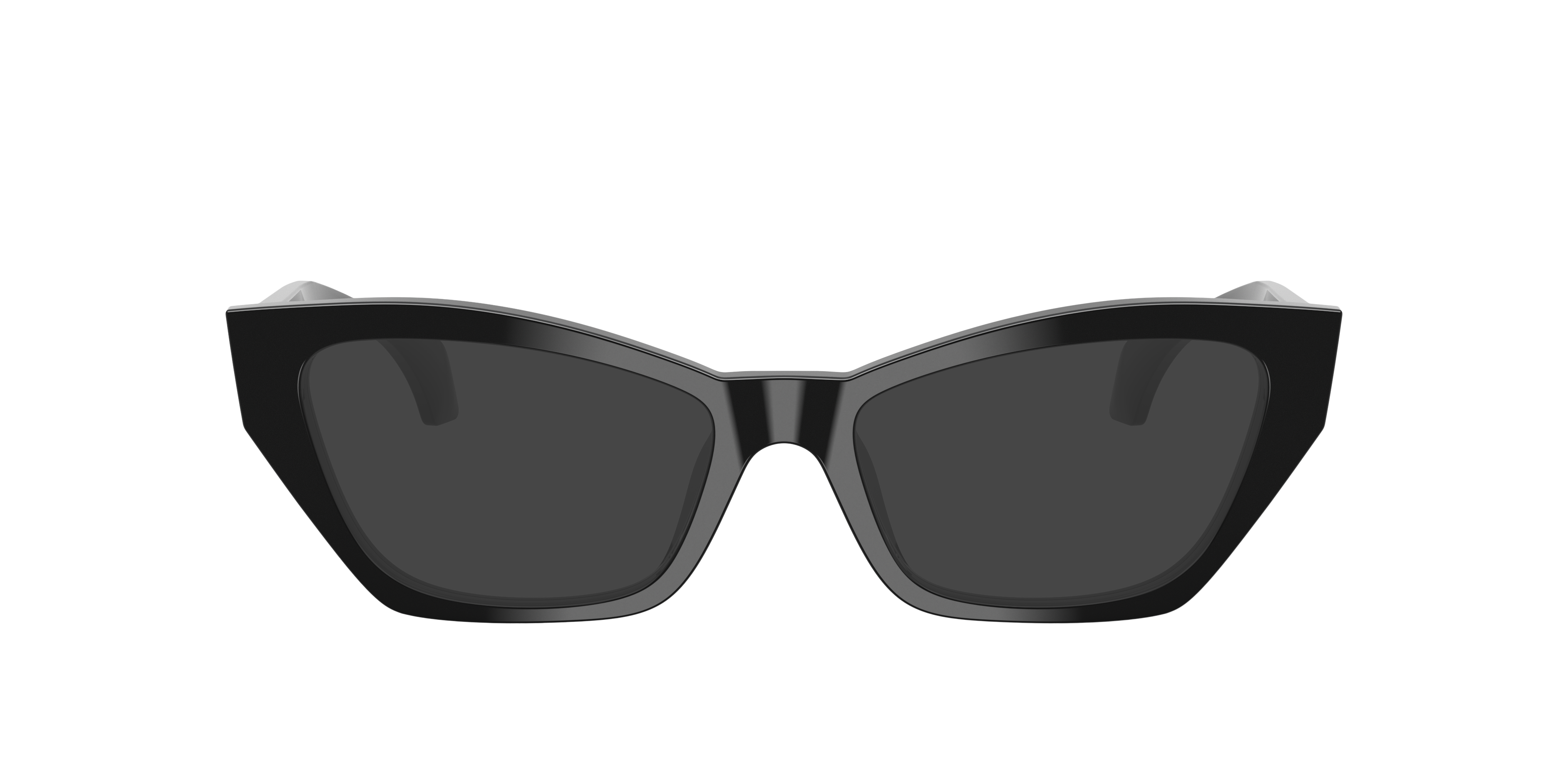 VE3373U Zwart AcetaatEyeglass Frames van B24, met getinte lenzen