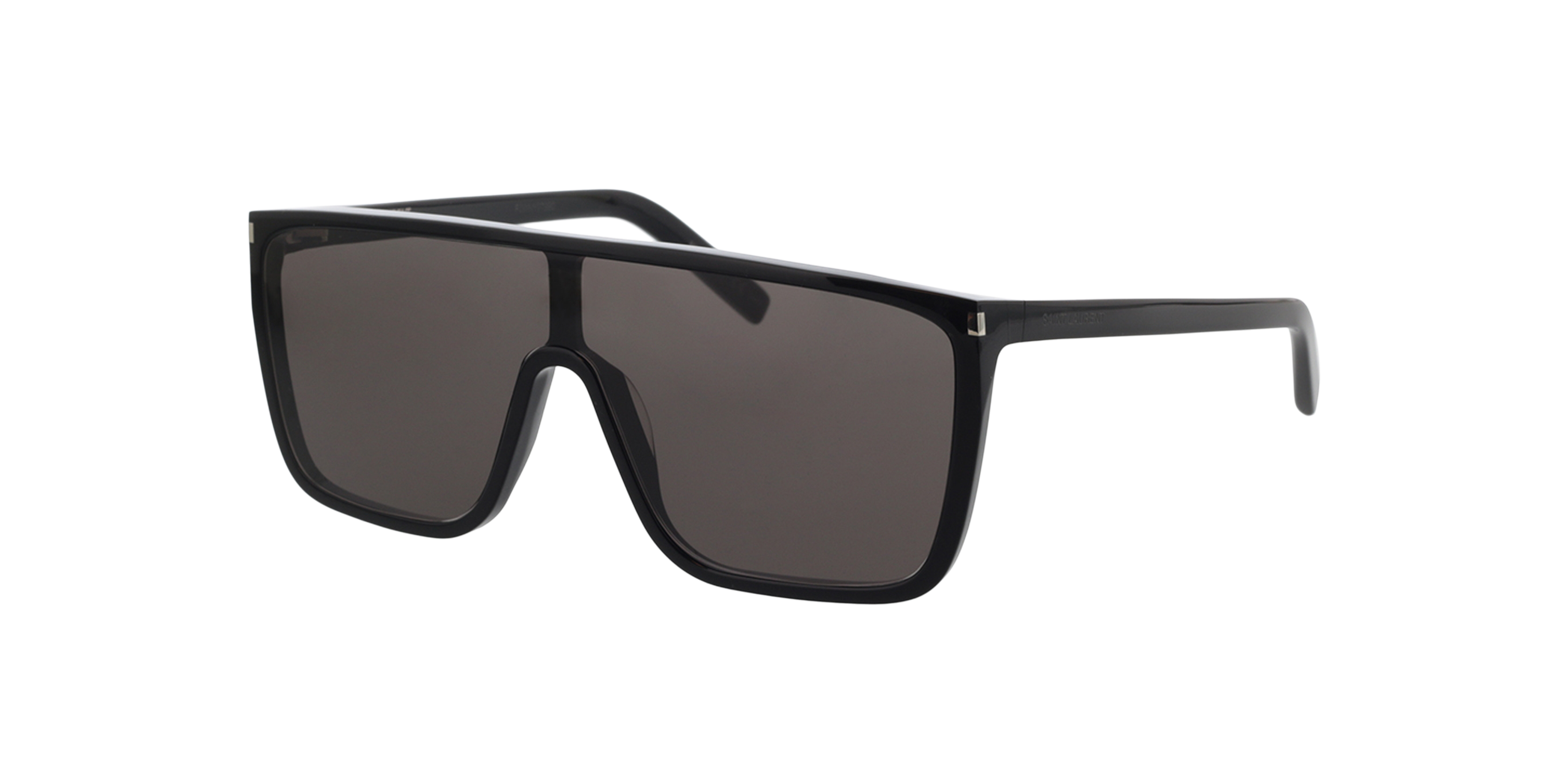 SL 364 MASK ACE Schwarz AcetatSunglass Frames von B24, Dreiviertelansicht