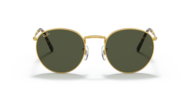 RB3637 Goud MetaalSunglass Frames van B24, Vooraanzicht