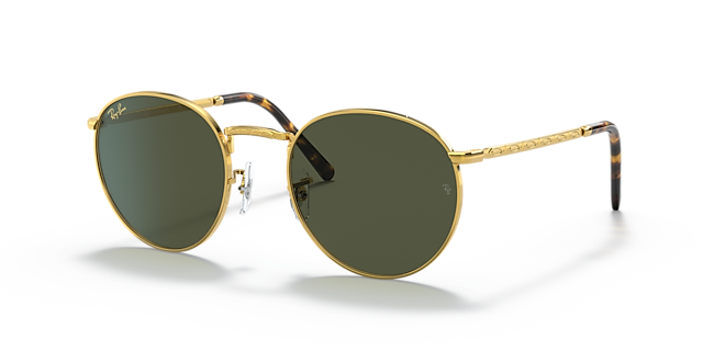 RB3637 Goud MetaalSunglass Frames van B24, Hoekweergave
