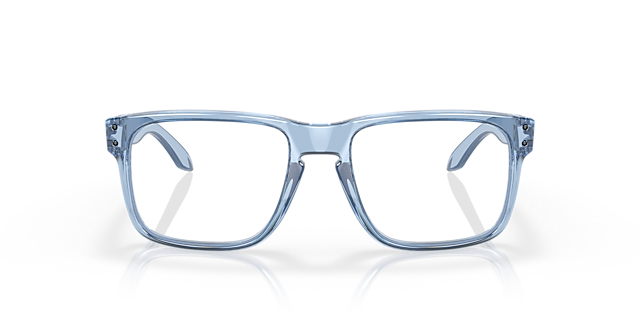 Holbrook™ Blau transparent KunststoffEyeglass Frames von B24, Vorderansicht