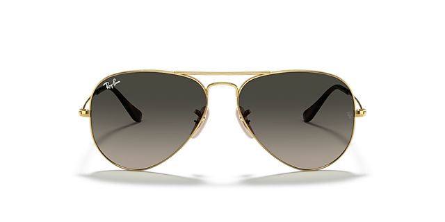 RB3025 Arista goud MetaalSunglass Frames van B24, Vooraanzicht