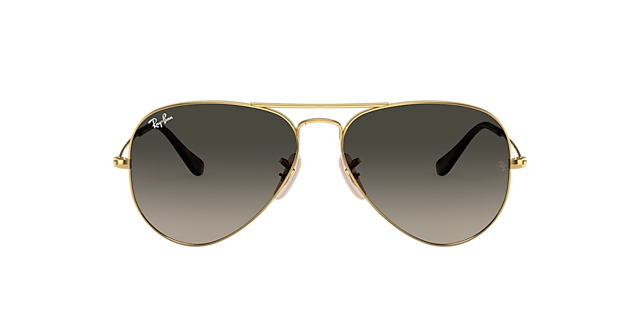 RB3025 Arista goud MetaalSunglass Frames van B24, met getinte lenzen