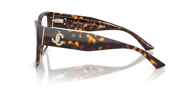 JC3032B Havana AcetatEyeglass Frames von B24, Seitenansicht