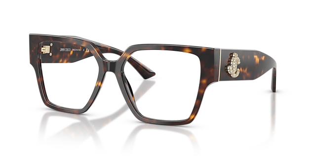 JC3032B Havana AcetatEyeglass Frames von B24, Dreiviertelansicht
