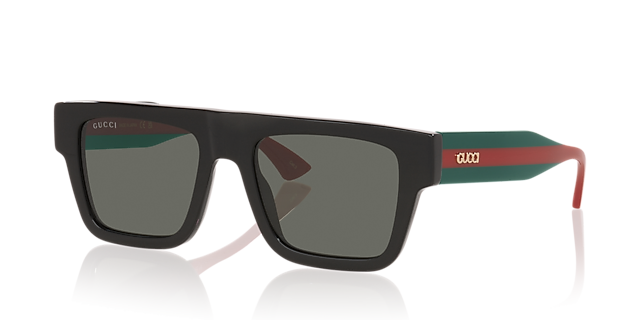 GG1868S Schwarz AcetatSunglass Frames von B24, Dreiviertelansicht