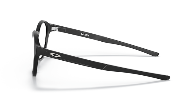 Saddle Schwarz satiniert KunststoffEyeglass Frames von B24, Seitenansicht