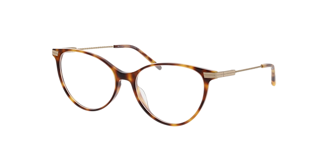 Leona Havana AcetatEyeglass Frames von B24, Dreiviertelansicht