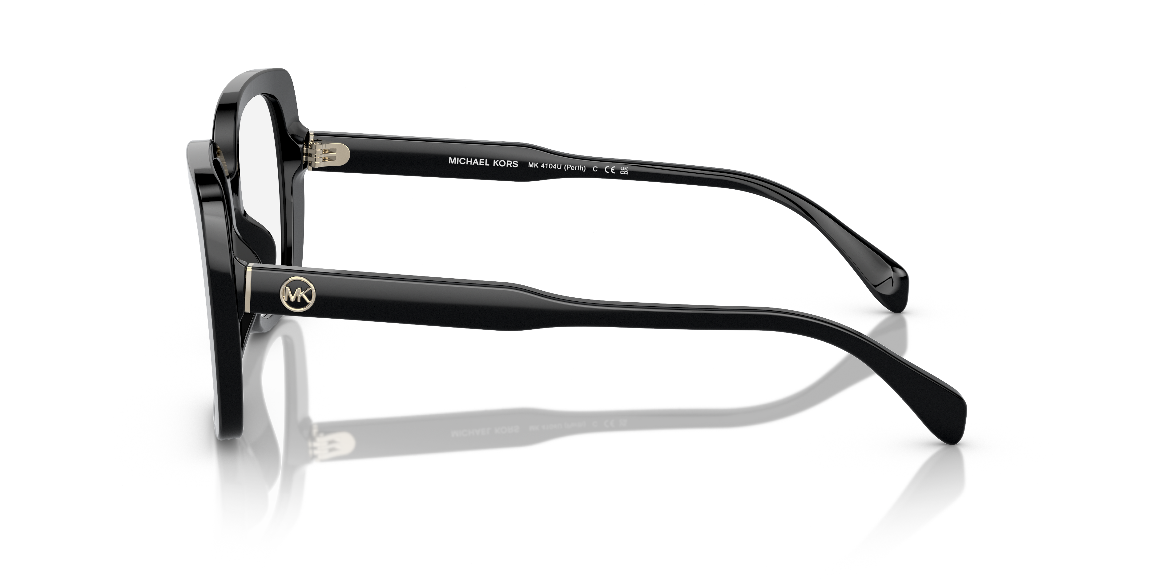 MK4104U Zwart AcetaatEyeglass Frames van B24, Zijaanzicht