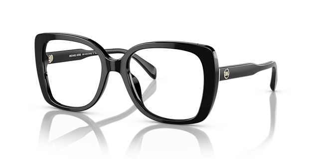 MK4104U Zwart AcetaatEyeglass Frames van B24, Hoekweergave