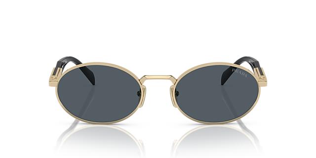 PR 65ZS Lichtgoud MetaalSunglass Frames van B24, Vooraanzicht