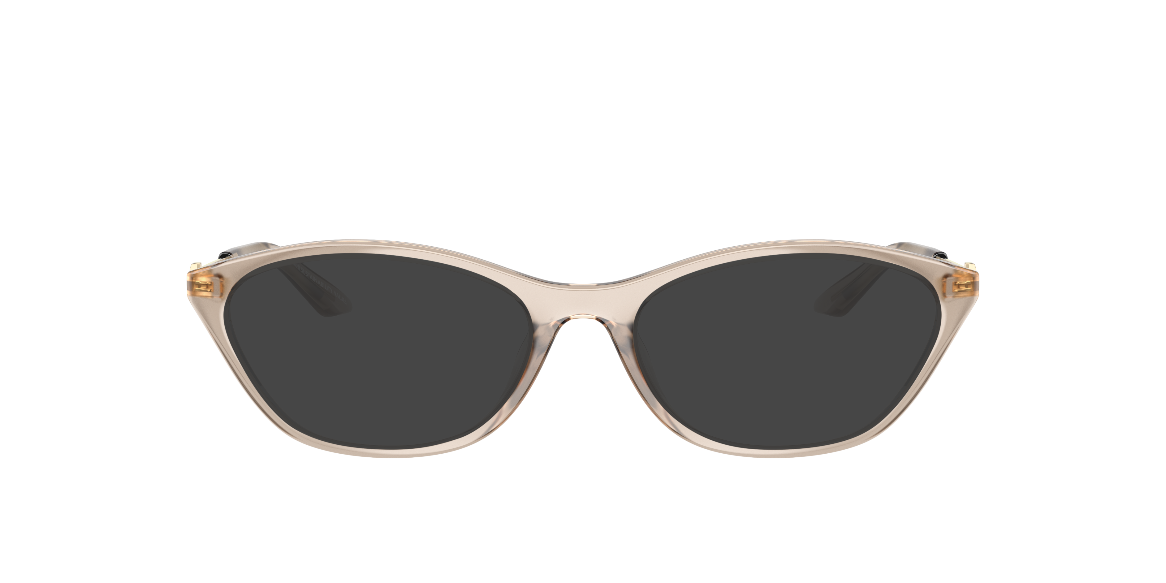 AX3121U Opalescent Light Beige KunststoffEyeglass Frames von B24, mit getönten Gläsern