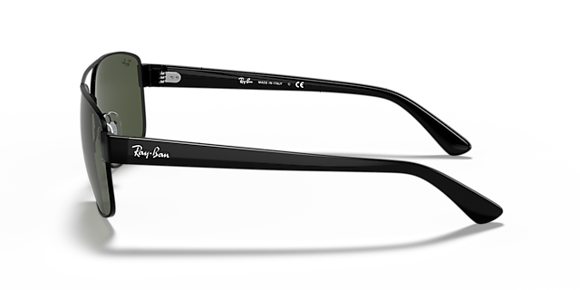 RB3663 Schwarz MetallSunglass Frames von B24, Seitenansicht