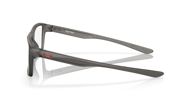 Rafter Grau Rauch satiniert KunststoffEyeglass Frames von B24, Seitenansicht