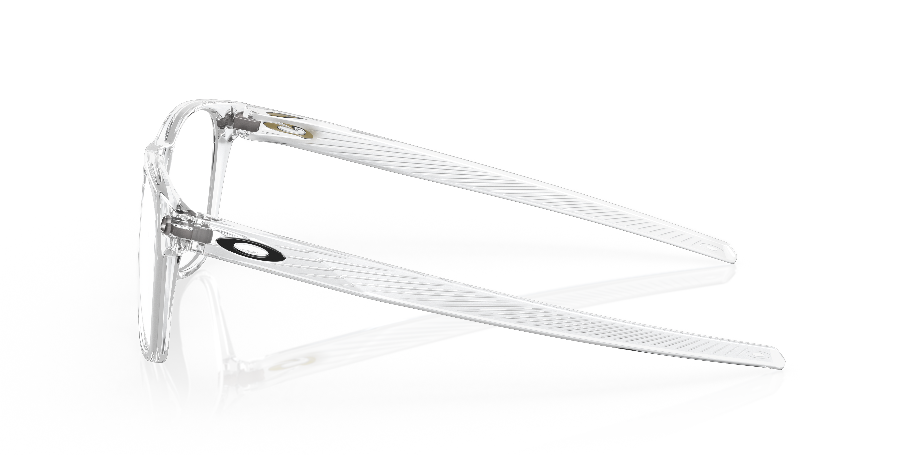 Ojector Glanzend transparant KunststofSunglass Frames van B24, Zijaanzicht