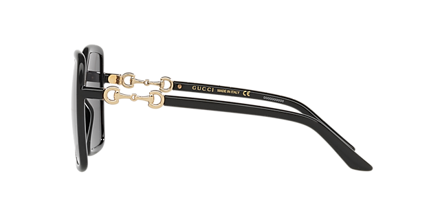 GG0890S Zwart KunststofSunglass Frames van B24, Zijaanzicht