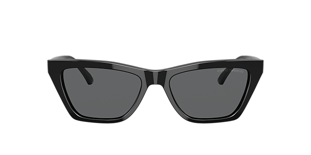 EA4169 Zwart AcetaatSunglass Frames van B24, met getinte lenzen