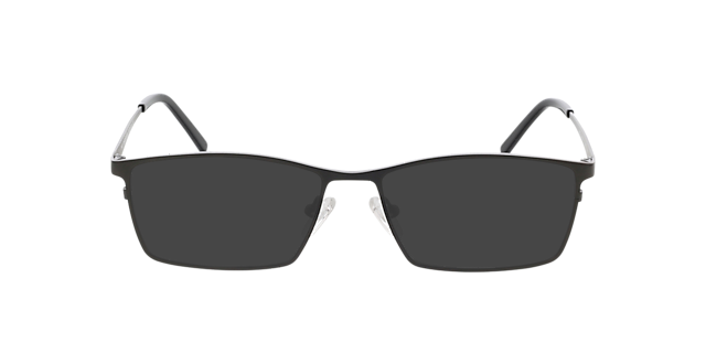 Prag Anthrazit  &  Schwarz TitanEyeglass Frames von B24, mit getönten Gläsern