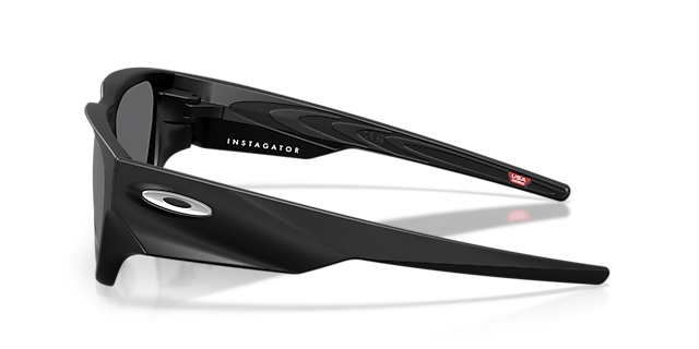 Instagator Matzwart KunststofSunglass Frames van B24, Zijaanzicht